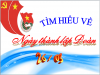 DANH SÁCH HỌC SINH ĐẠT GIẢI TÌM HIỂU NGÀY THÀNH LẬP ĐOÀN 26/3/2022